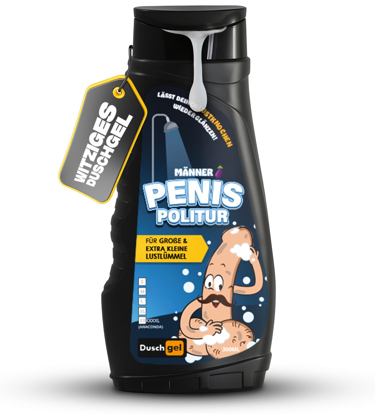 Lustiges Duschgel Herren Gag Geschenk Penis Politur Maenner Shampoo