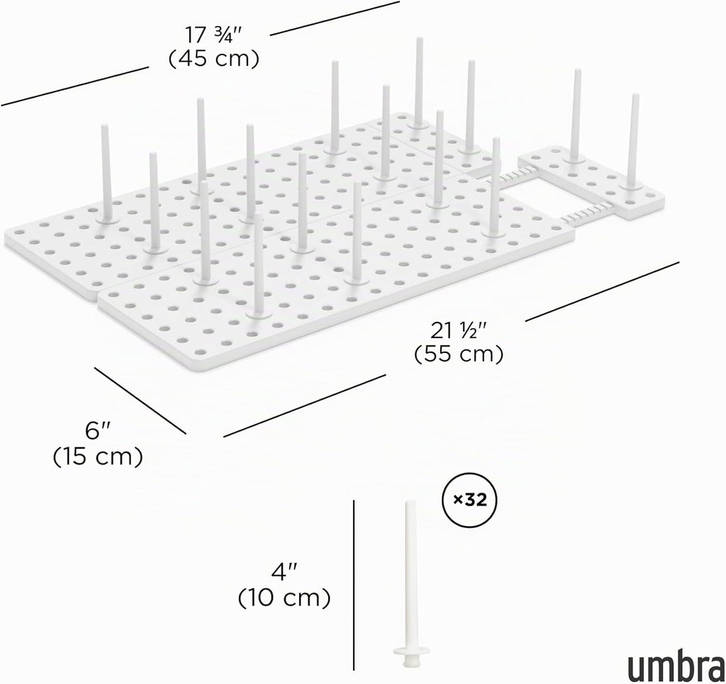 Kuechen Organizer Topf- und Pfannendeckelhalter verstellbar 10cm-21cm