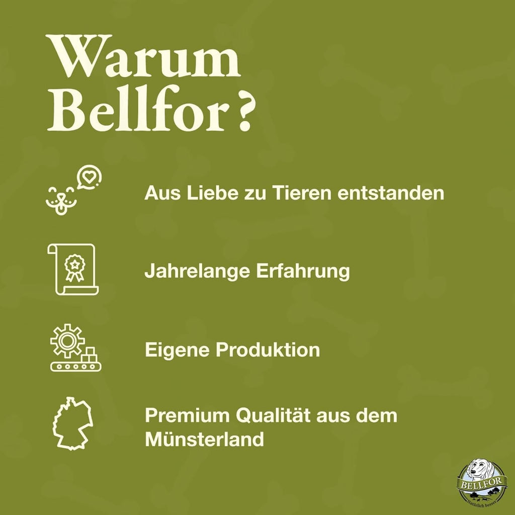 Bellfor Hundenassfutter getreidefrei mit Insektenprotein Naturfarm-Menue -800