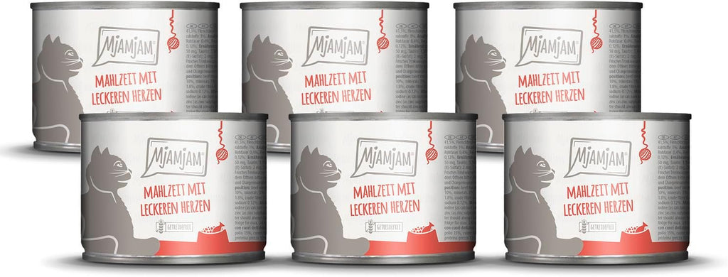 Katzen-Nassfutter MjAMjAM 125- Mixpaket verschiedene Sorten getreidefrei