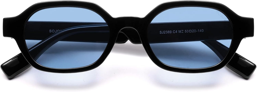 Sojos SJ2389 Polarisierte Hexagon Sonnenbrille Damen Herren UV400