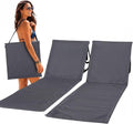 Intimo Living Strandliege klappbar verstellbar 152x51 cm Grau mit Tasche