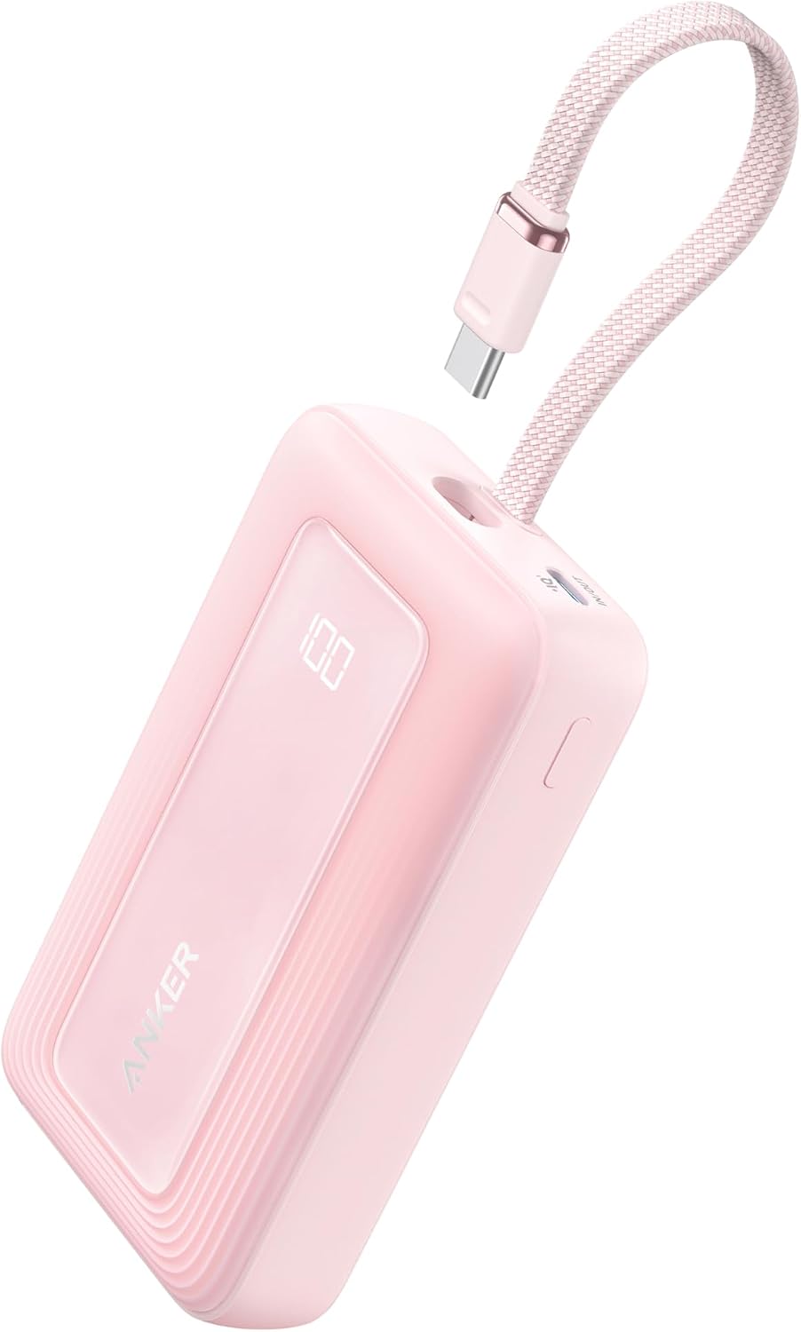 Anker Zolo Powerbank 20000 mAh 30W mit integriertem USB‑C Kabel fuer iPhone 17/16
