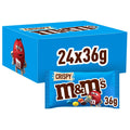 M&M'S Crispy Knusprige Schokolinsen 24 x verschiedene Sorten