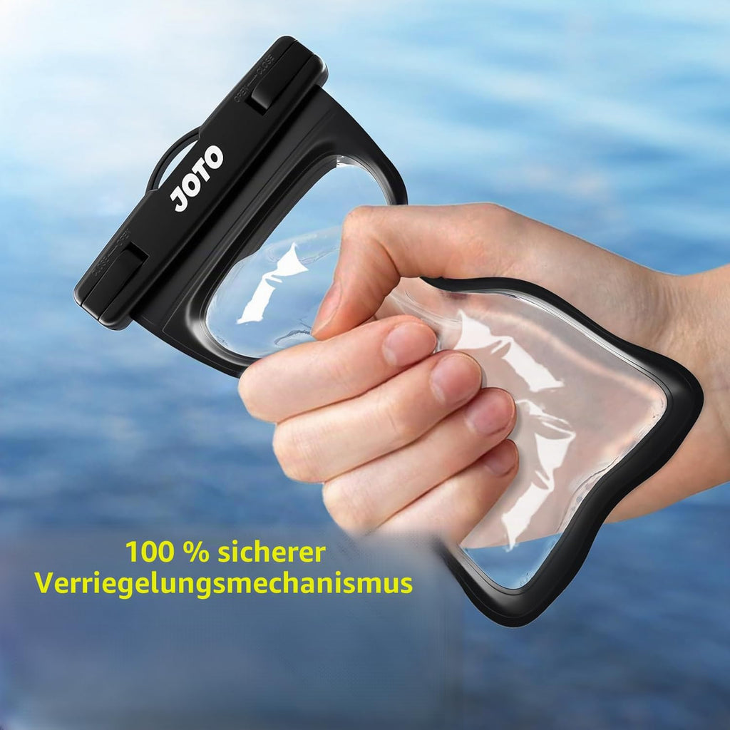 JOTO wasserdichte Universal Handytasche bis 7" IPX8 Schutz fuer iPhone Galaxy Xia