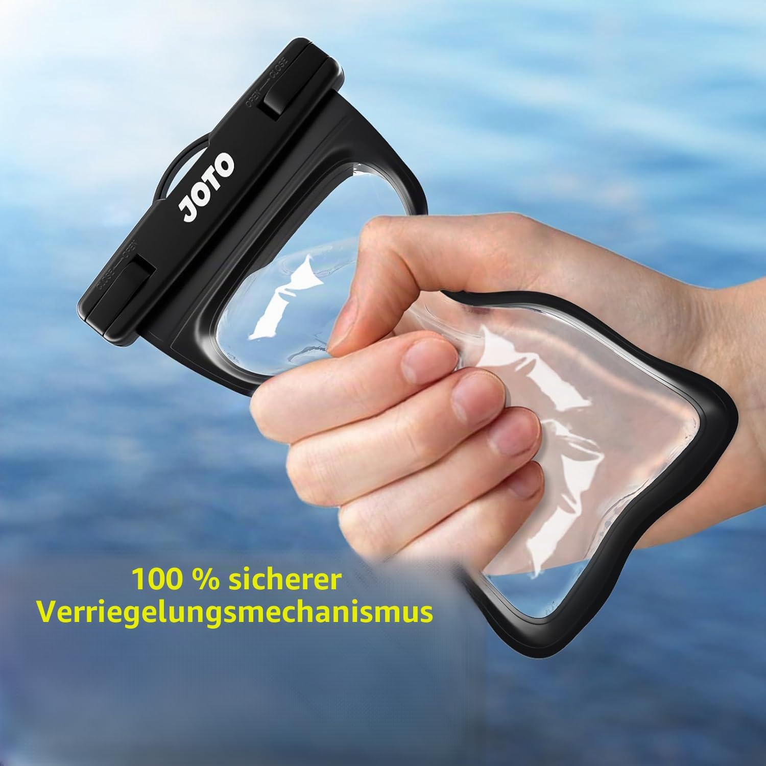 JOTO wasserdichte Universal Handytasche bis 7" IPX8 Schutz fuer iPhone Galaxy Xia