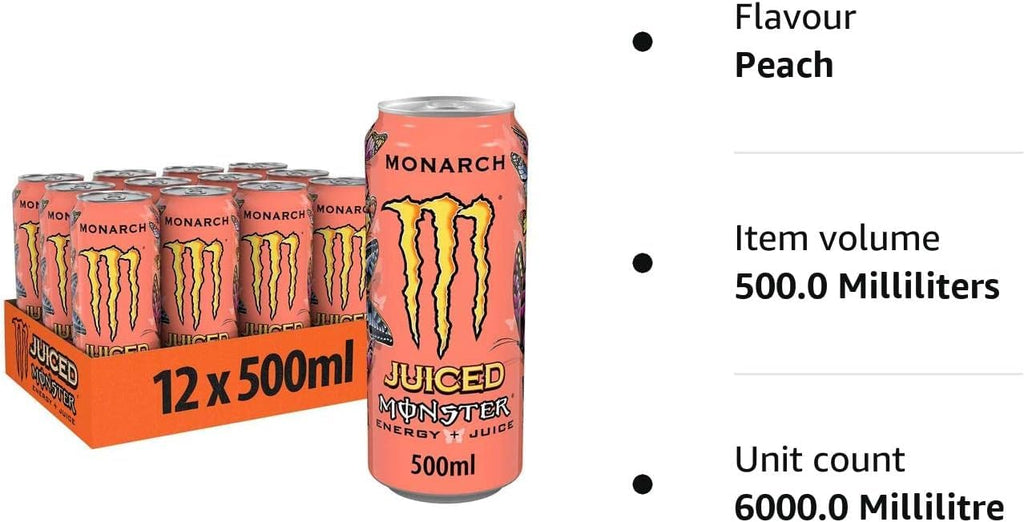 Monster Energy Mango Loco Dose, 12 x, verschiedene Sorten