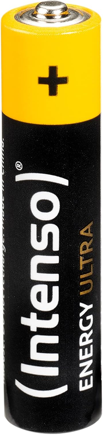 Intenso Energy Ultra AAA LR03 Micro Alkaline Batterien 24 Stueck Gelb-Schwarz