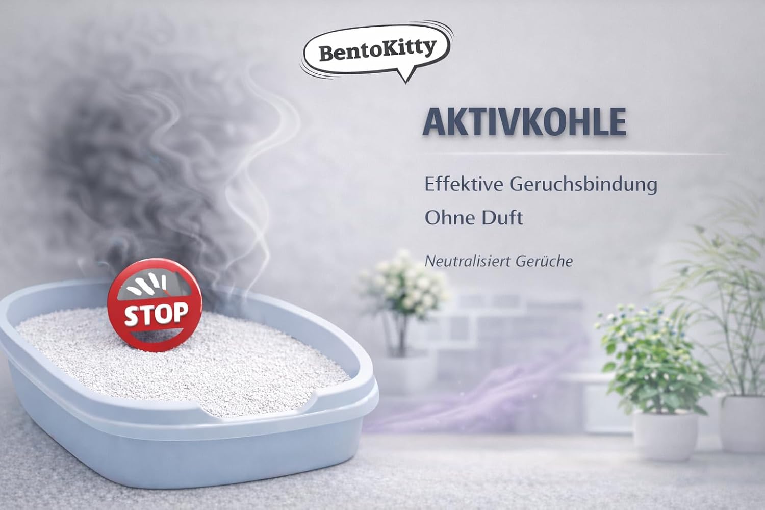 Katzenstreu klumpend 10 l mit Babypuderduft - verschiedene Sorten