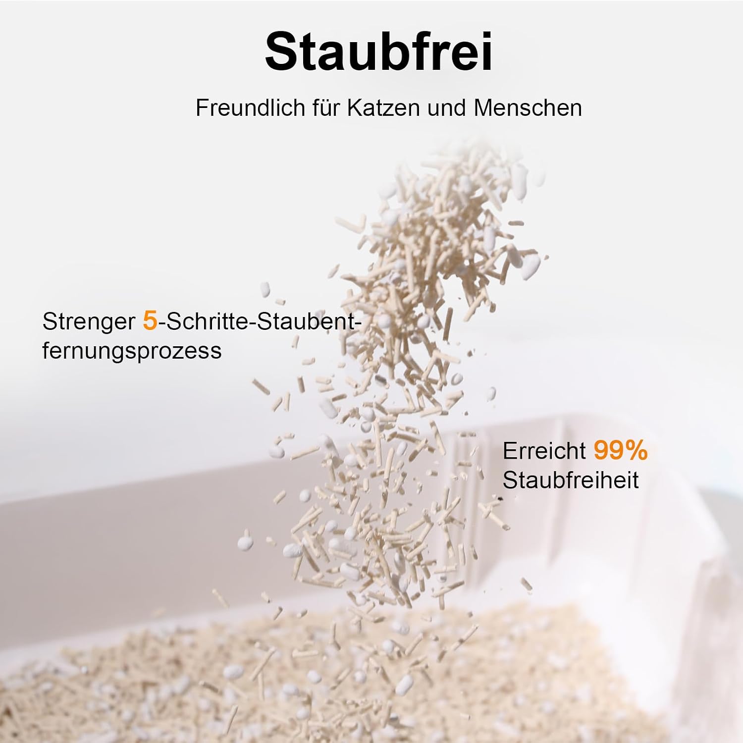 FUKUMARU Tofu Katzenstreu 2,7 kg verschiedene Sorten schnell klumpend