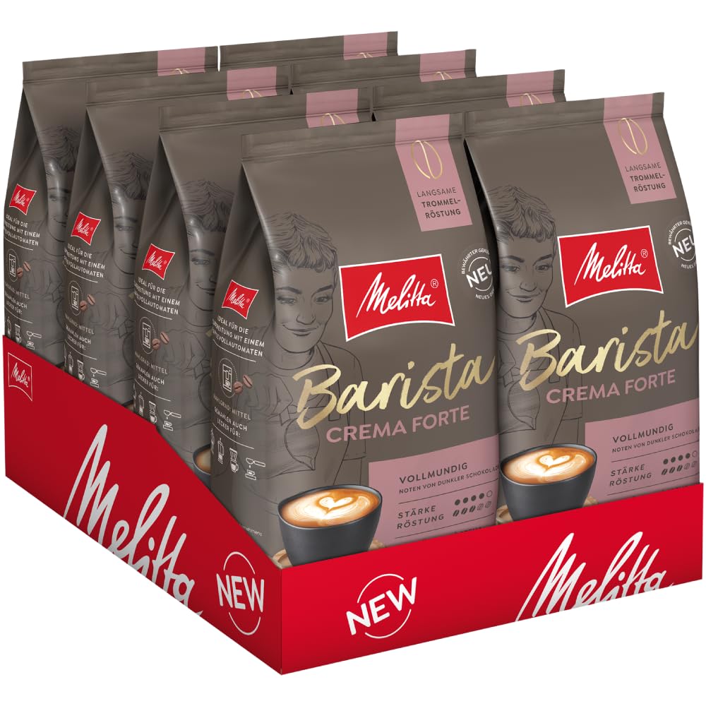 Melitta Barista Classic Crema Forte Kaffeebohnen kraeftige Roestung