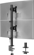 BONTEC Dual Monitor Halterung 13-34 Zoll hoehenverstellbar VESA drehbar fuer 2 Mon
