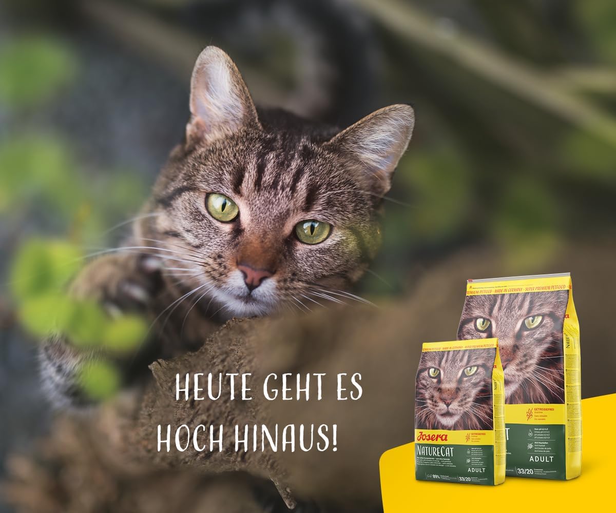 Josera NatureCat Katzenfutter getreidefrei mit Lachs und Gefluegel