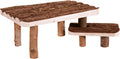 Trixie Natural Living Nagerhaus Unterstand mit Treppe 37x17x28 cm