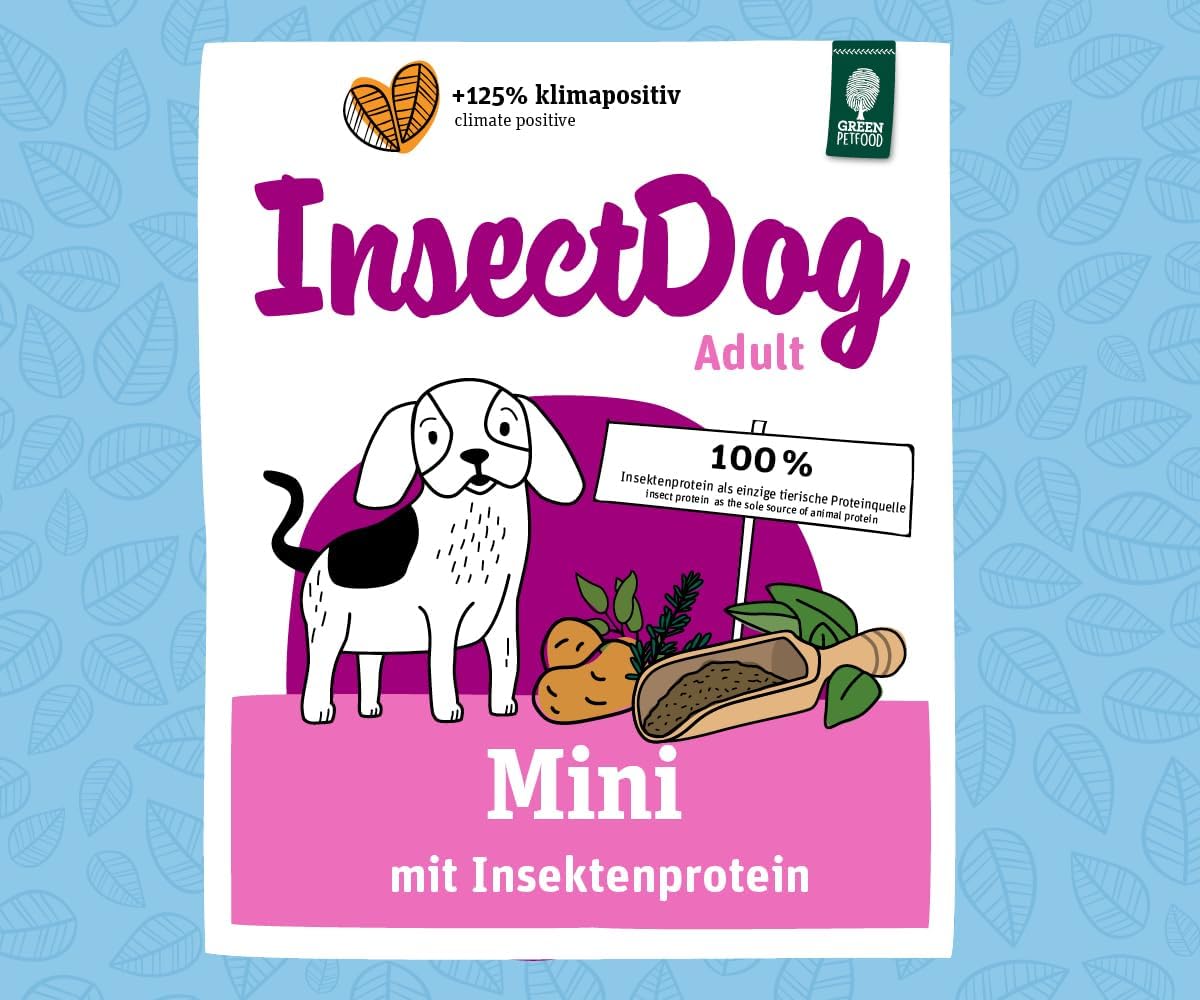 Green Petfood InsectDog Mini Adult Trockenfutter Suesskartoffel