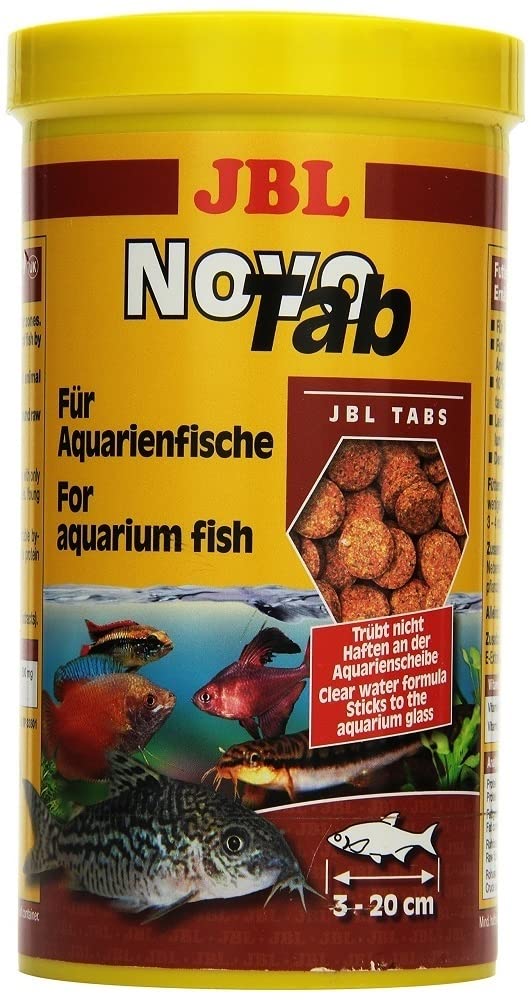 JBL ProNovo Tab Fischfutter Tabletten Groesse M fuer Aquarienfische cm