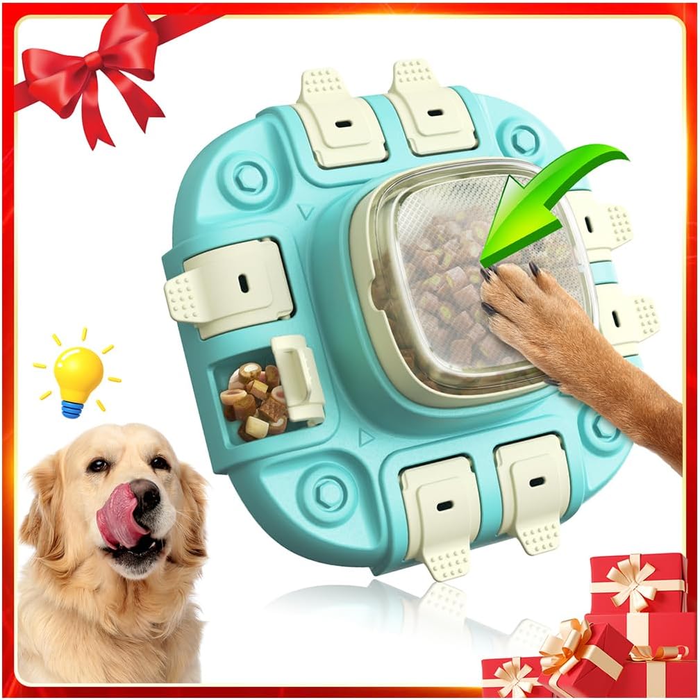 Interaktives Hundespielzeug Intelligenz fuer kleine mittlere grosse Hunde Futtersp