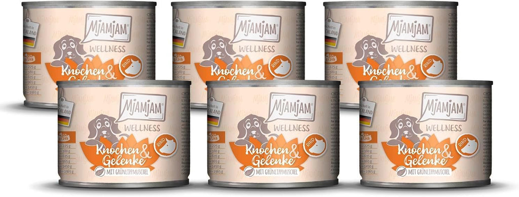 MjAMjAM Nassfutter Hund Pute getreidefrei Verdauung 6x200g