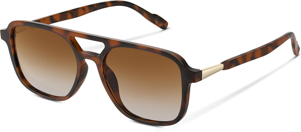 Unisex Sonnenbrille polarisiert UV400 rechteckig retro ultraleicht Damen Herren