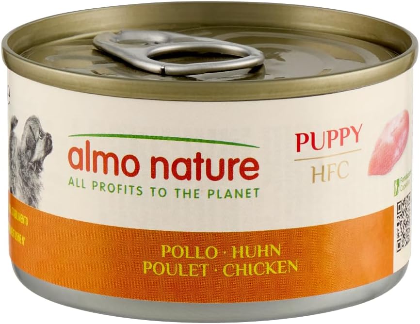 Almo Nature HFC Natural Hundefutter Nass Huehnerfilet 24x95g verschiedene Sorten