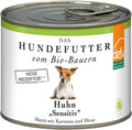 defu Bio Hundefutter Sensitiv Huhn Nassfutter Menues 12x410g verschiede