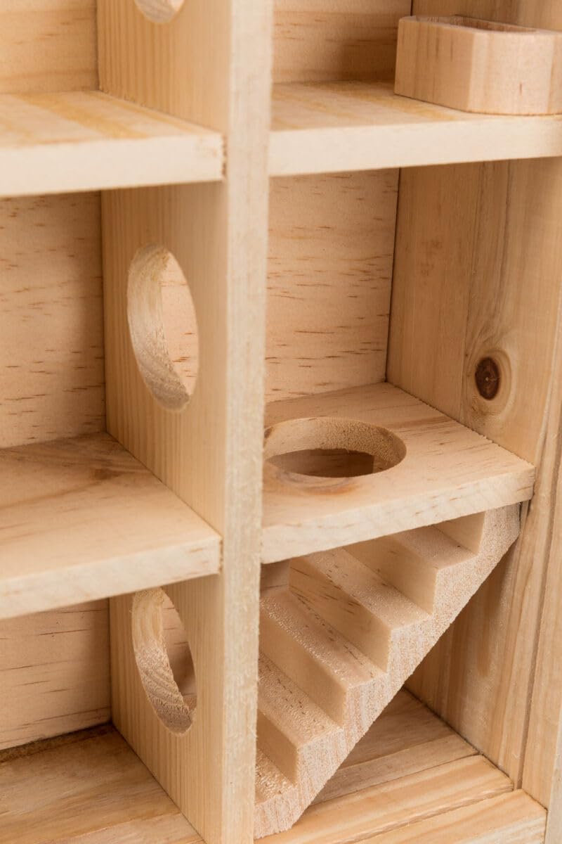Trixie Natural Living Spielturm 30x30x10 cm Kleintier Kletterturm