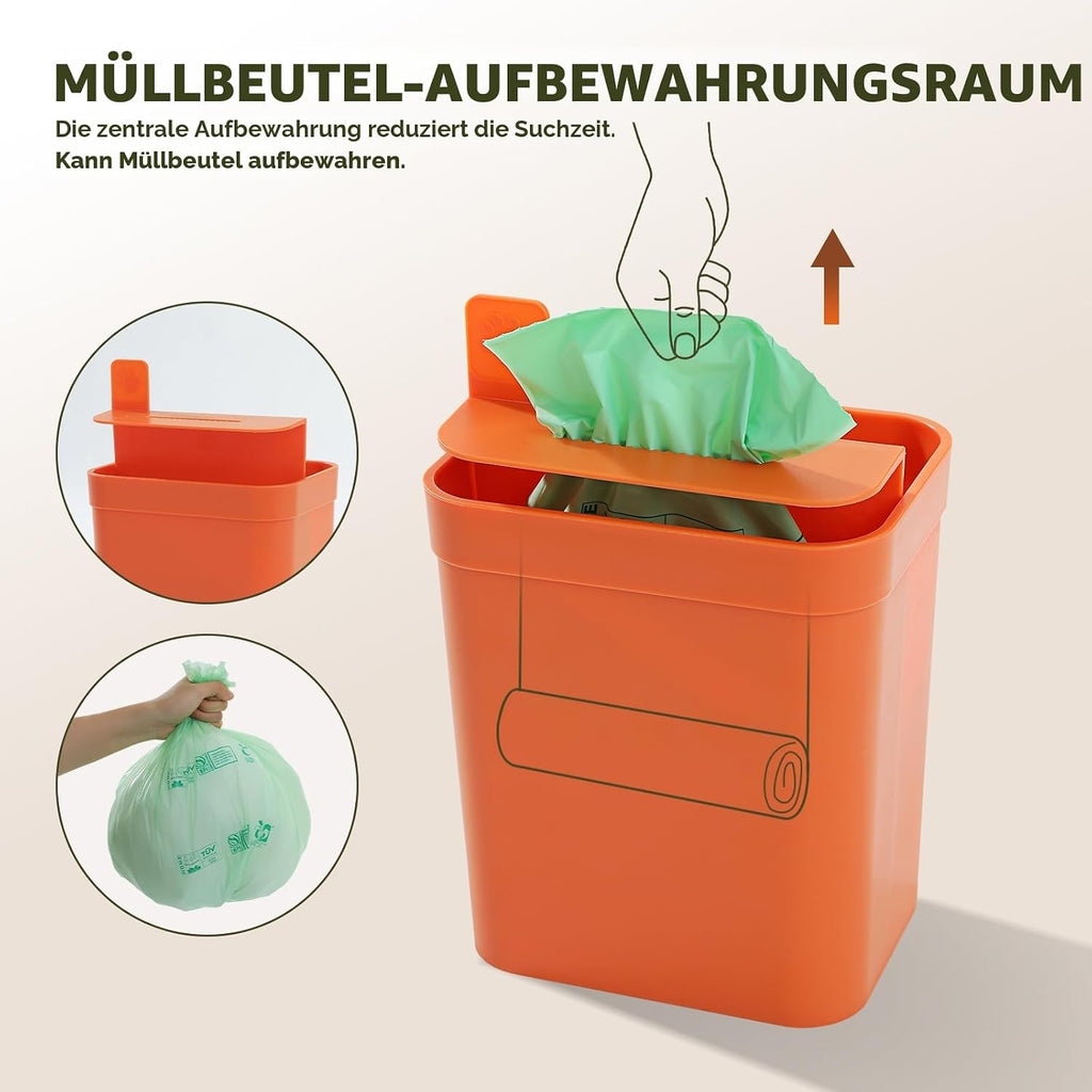Katzenstreuschaufel mit Behälter Kaktusform Kunststoff Grün 1 Stück