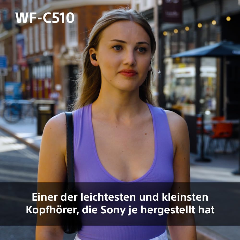 Sony WF-C510 True Wireless In-Ear Bluetooth Kopfhoerer IPX4 Schwarz