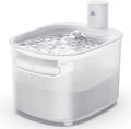 Kabelloser Katzen Trinkbrunnen 2,6L mit Bewegungsmelder 3000mAh leise Pumpe