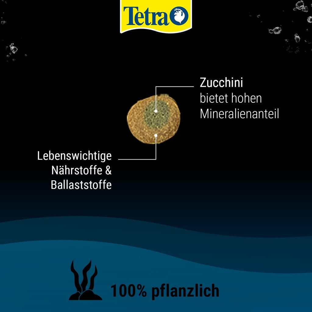 Tetra Pleco Algen Wafers Fischfutter fuer Welse mit Spirulina