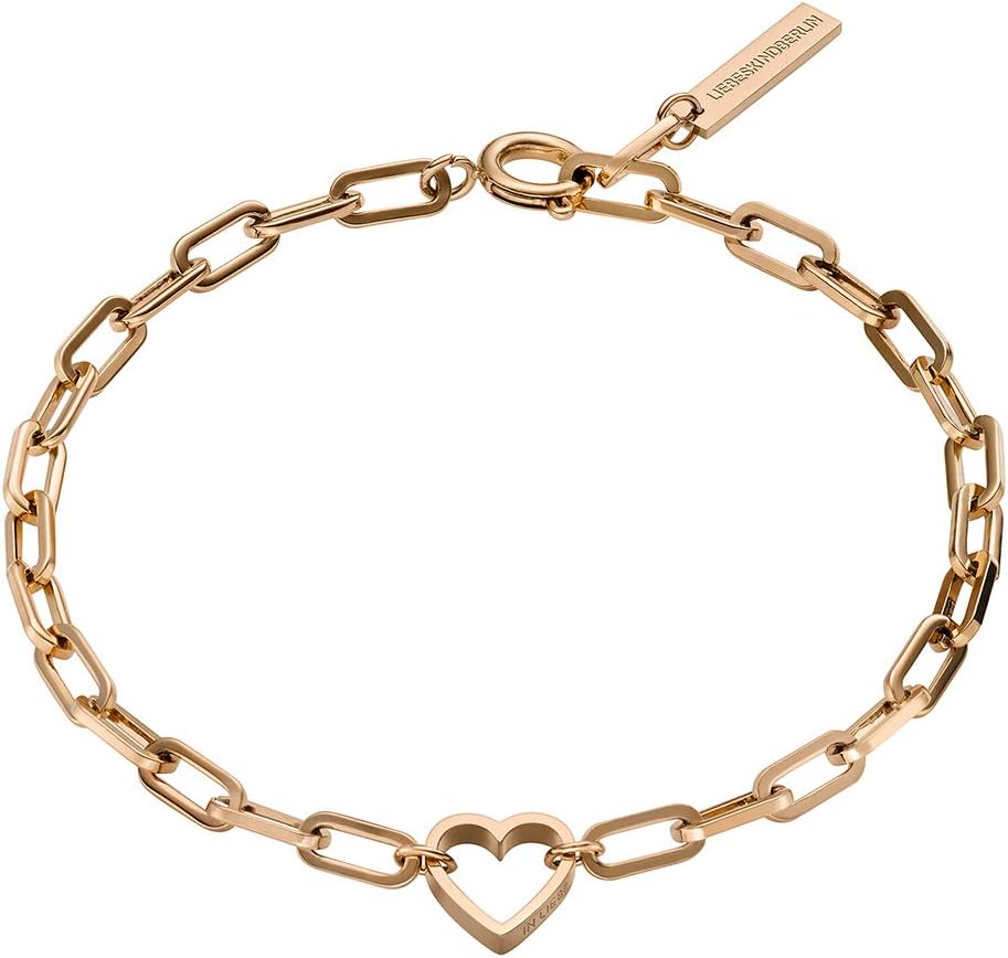 Liebeskind Berlin Halskette & Armband Set Herz Damen Schmuck