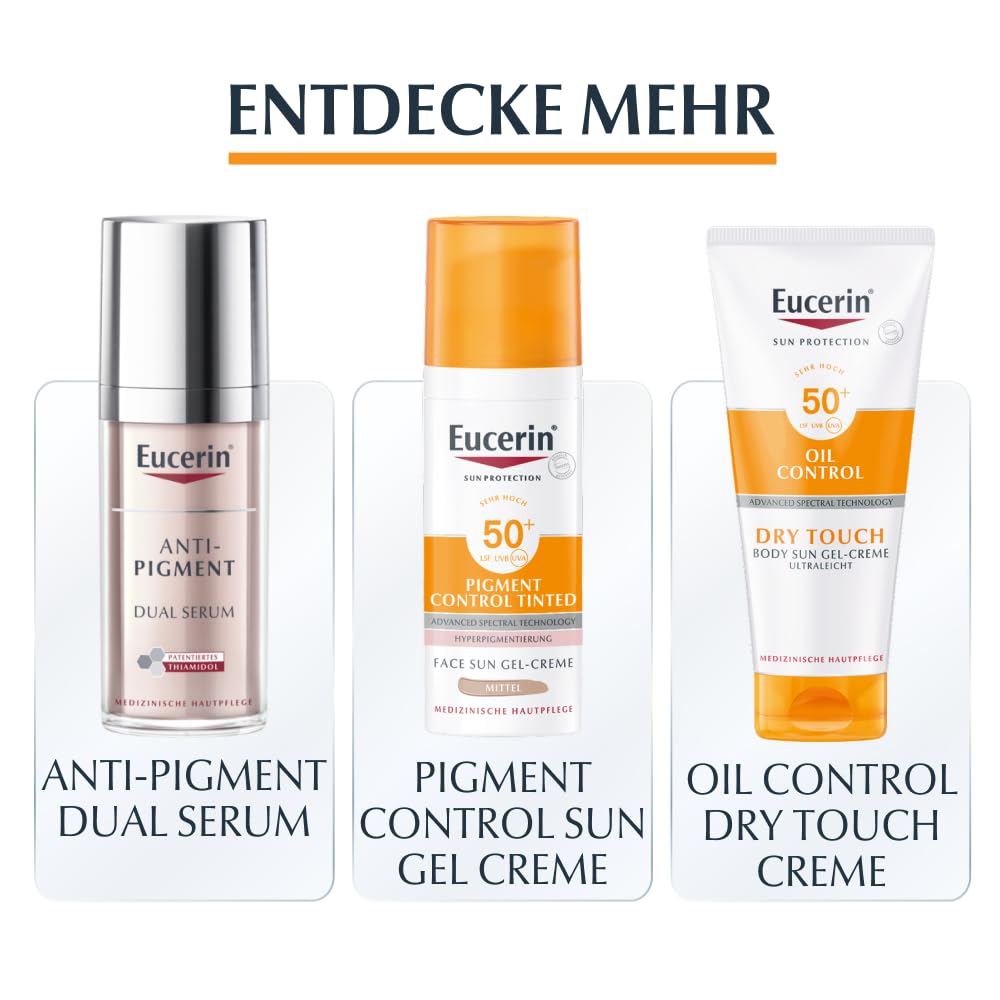 Eucerin Pigment Control Sun Fluid LSF 50+ Gesicht 50 ml