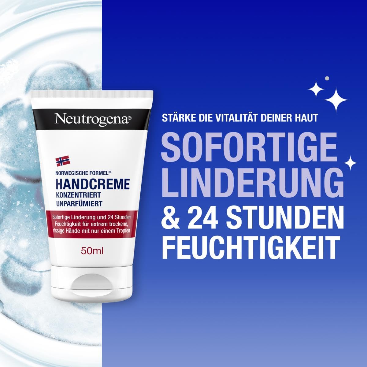 Neutrogena Intense Repair CICA Handcreme fuer sehr trockene Haende