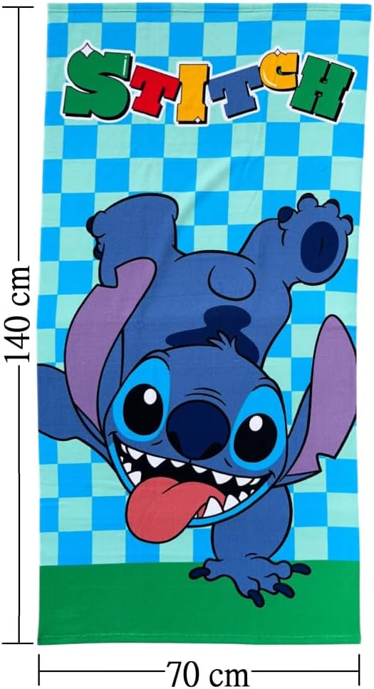 Disney Die Eiskoenigin Strandtuch 70x140 cm Mikrofaser mit Elsa und Anna