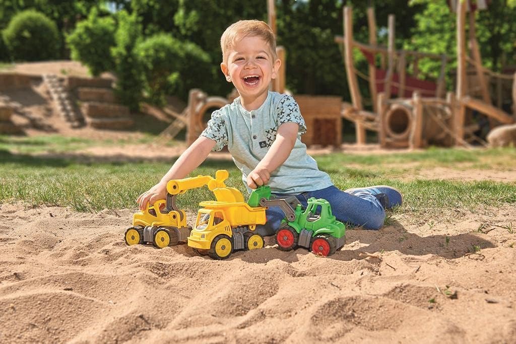 BIG Power Worker Mini Bagger Kinderfahrzeug Spielzeug Bagger