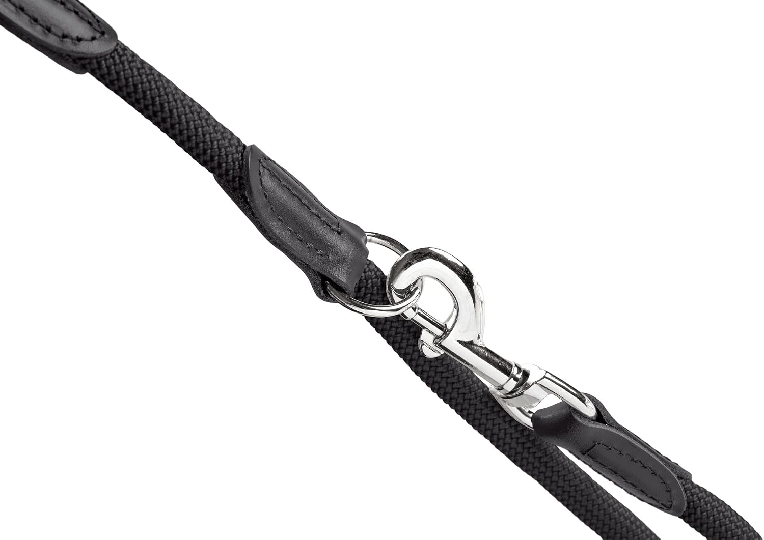 HUNTER Freestyle verstellbare Hundefuehrleine Polyamid 1,0 cm x 200 cm schwarz
