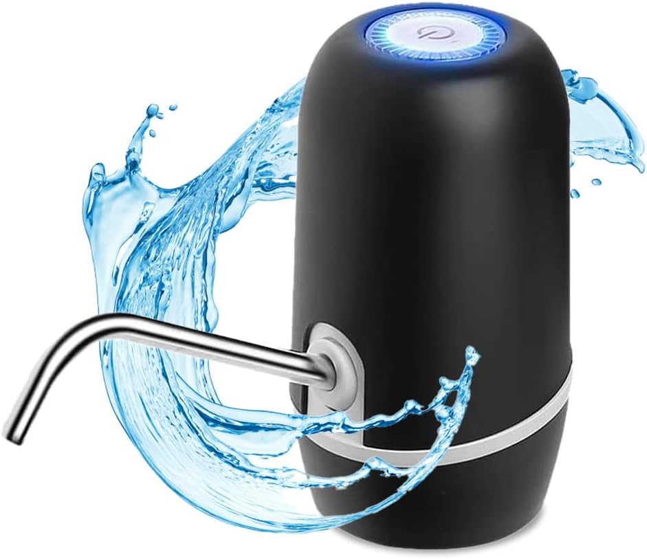 NK automatischer Wasserspender USB Edelstahl BPA-frei fuer 1.5-18.9L Flaschen