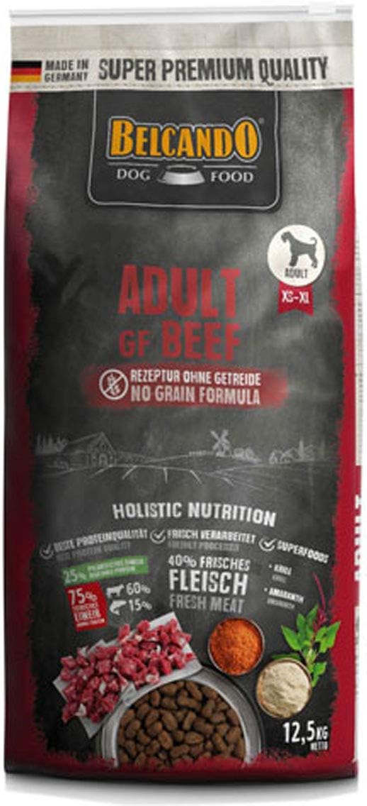 Belcando Adult GF Beef Hundefutter Sparpaket 2er Pack getreidefrei