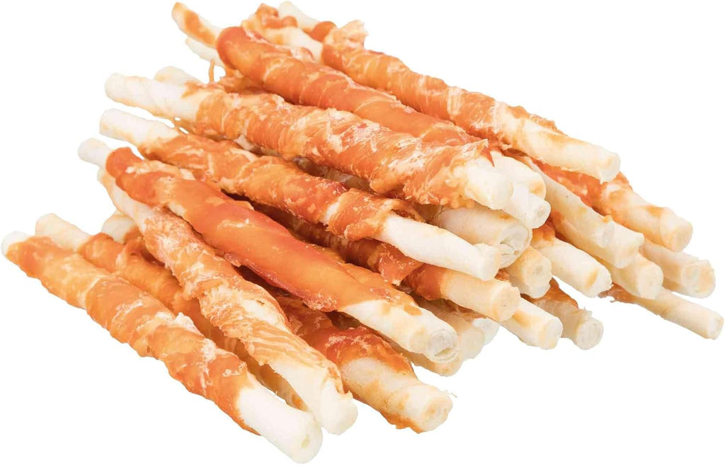 TRIXIE Denta Fun Chicken Chewing Rolls Hundeleckerli Zahnpflege Snack