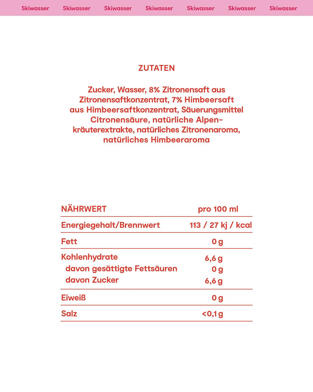 Almdudler Alpenkraeuter Sirup Flasche - Getraenkesirup