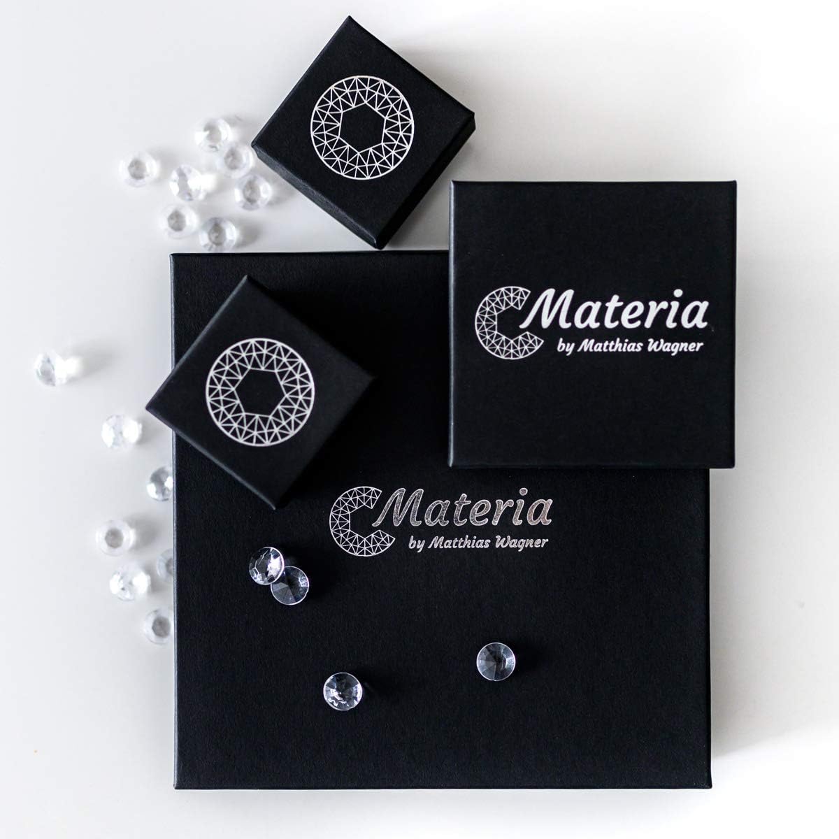 MATERIA 925 Silber Panzerkette 1 mm Damen Halskette cm
