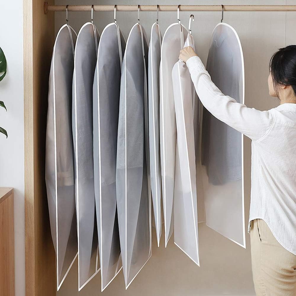 Niviy Kleidersack Anzug 6er Set transparent 60x100 cm