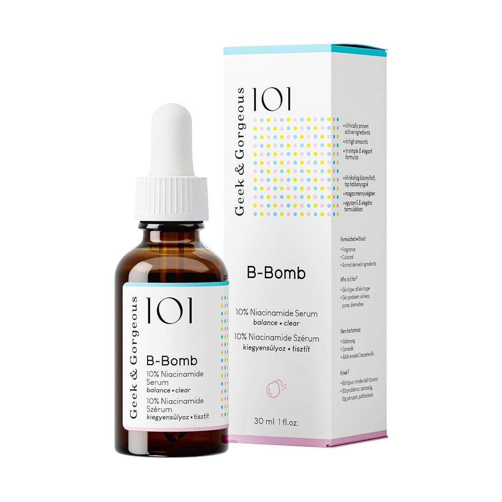 Geek & Gorgeous B-Bomb Niacinamid Serum 10% 2 x Porenpflege