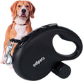 Edipets Hundeleine 5 m ausziehbar Rueckziehbar Training Spaziergang Schwarz