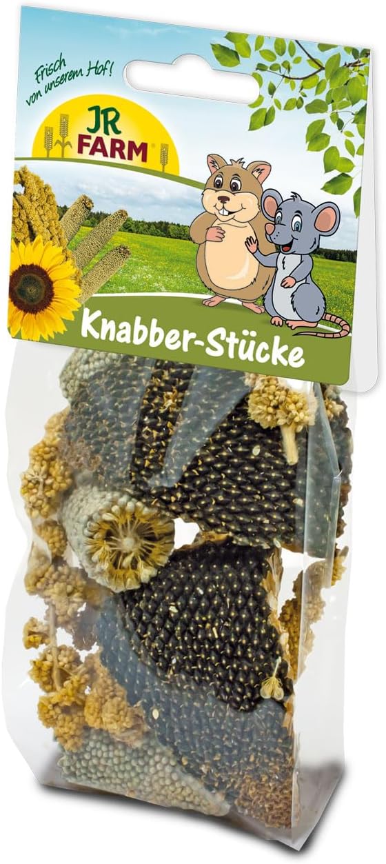 JR FARM Knabber-Stücke Nagetiersnack Leckerli