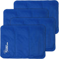Newgen Medicals Kuehltuch: 4er-Set kuehlende Kissenauflagen, 30 x 40 cm, blau (Kueh