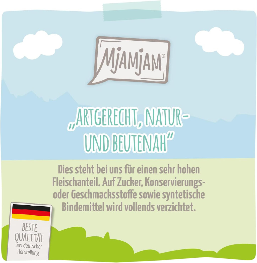 MjAMjAM Hundenassfutter Gute Pute mit Reis & Zucchini 6 x 800 g