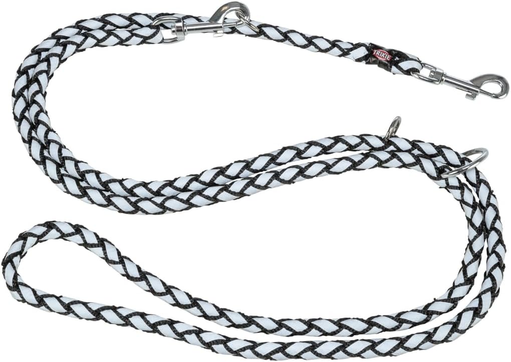 Trixie Cavo V-Leine 2m ø18mm schwarz verstellbar Groesse L-XL