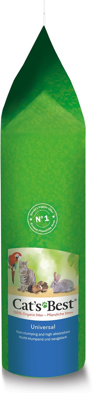 Katzenstreu Cat's Best Universal 10- Pflanzenfasern Pellets