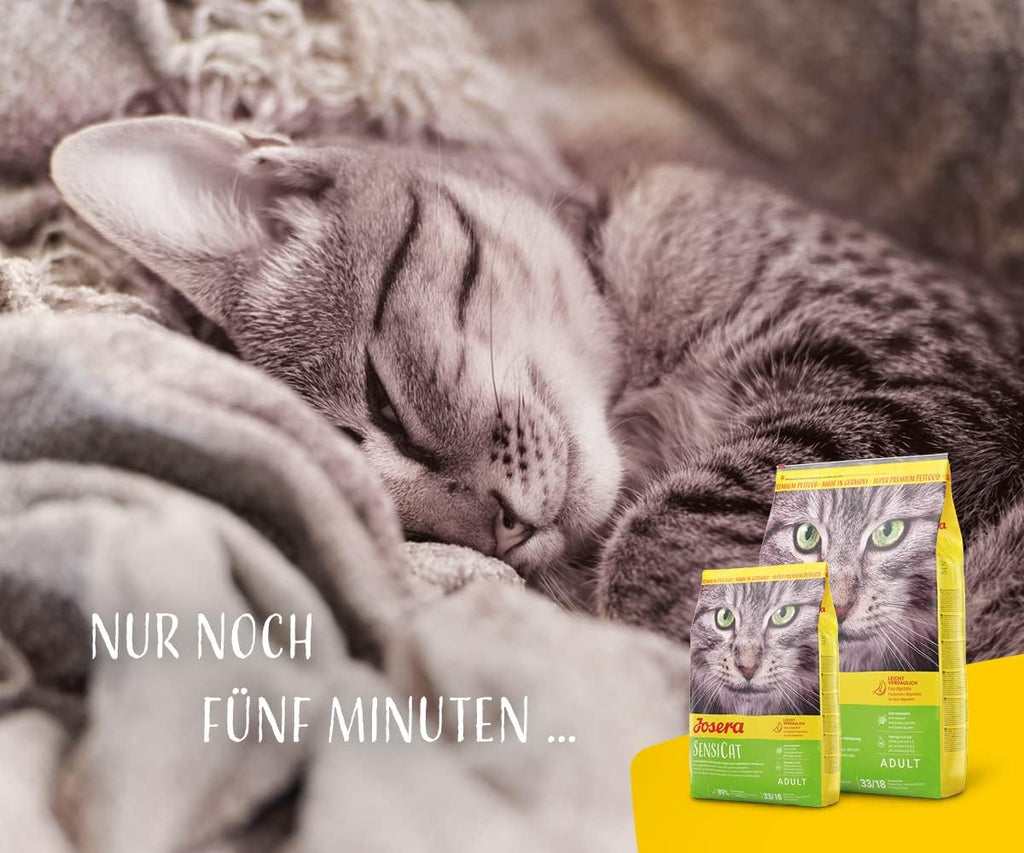Katzenfutter SensiCat verschiedene Sorten Gefluegel Geschmacklos weizen